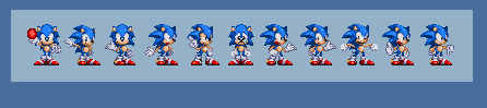 Modgen Sonic Sprites Sheet Remastered by SonicFanSheet on DeviantArt