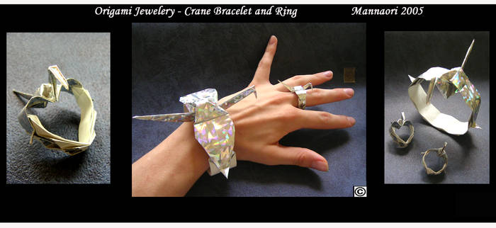 Origami jeweleryCranes