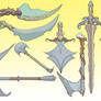 Fantasy weapons