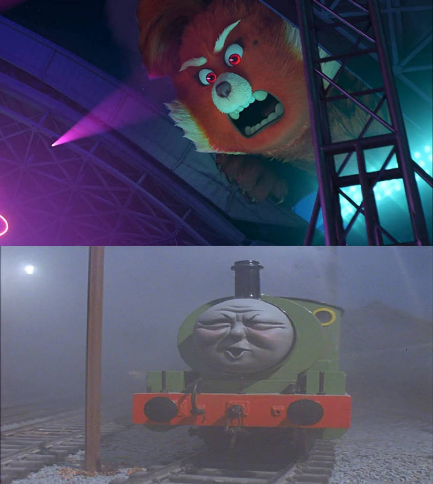 Percy scared of Ming Lee by seanchow806 on DeviantArt