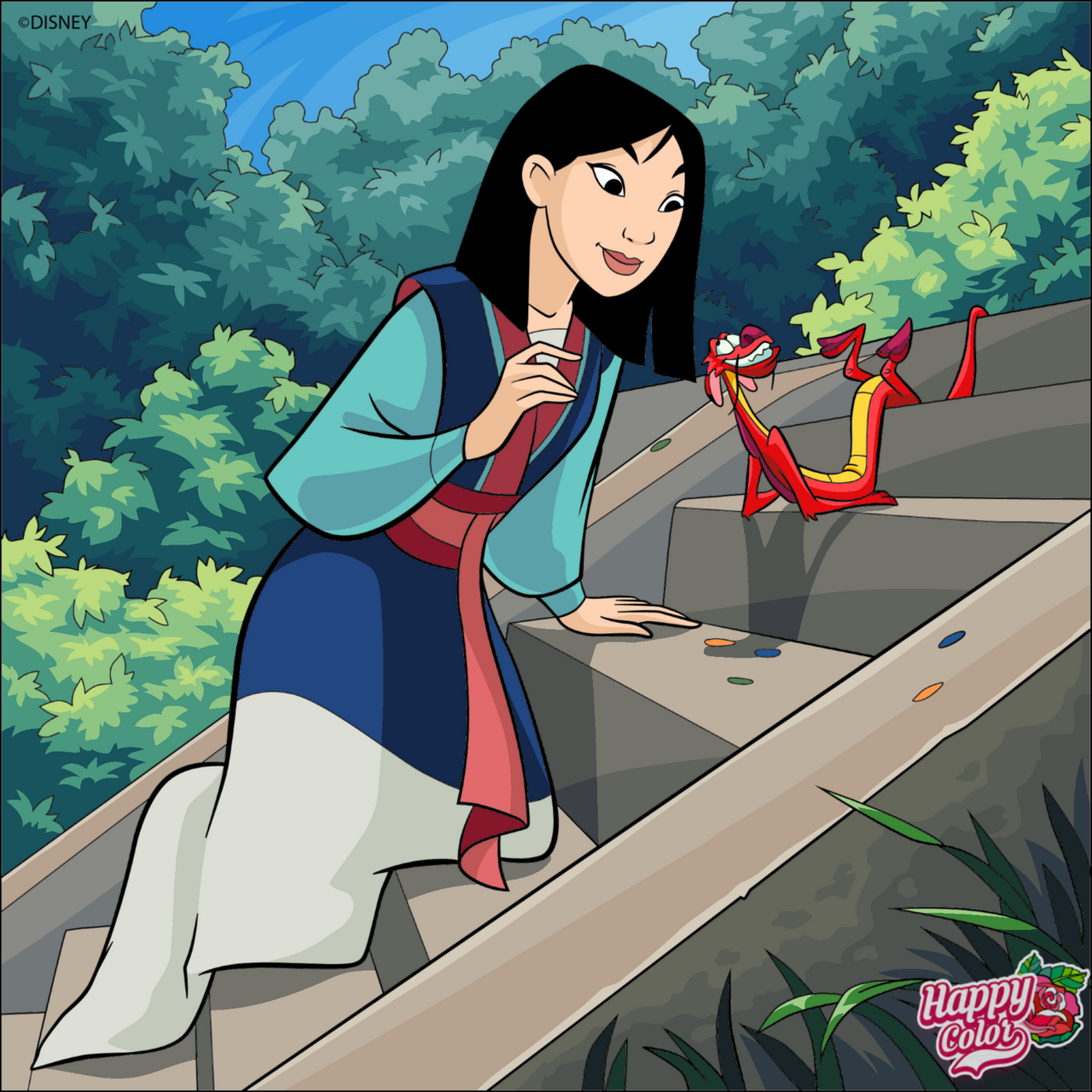 Mulan And Mushu By Seanchow806 On DeviantArt mulan-and-mushu-by-seanchow806-on-deviantart