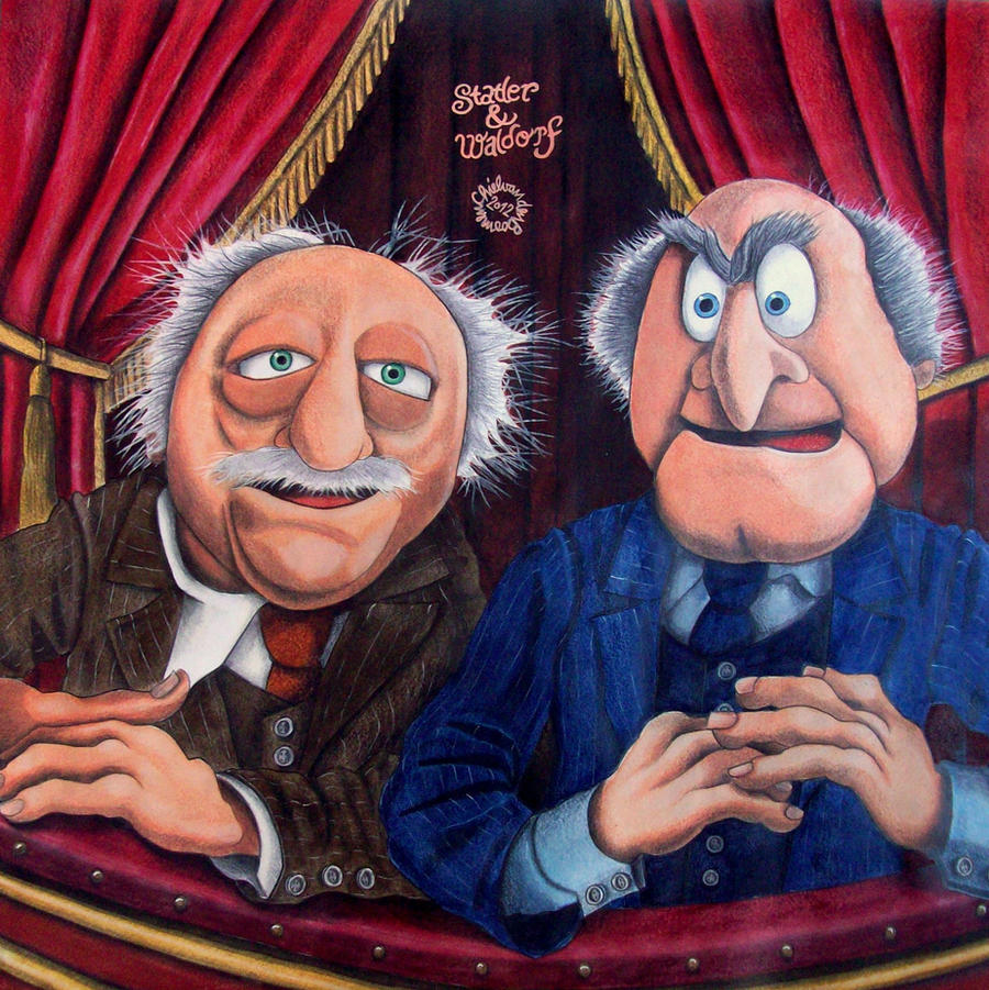 Statler And Waldorf By Chiel1 On DeviantArt statler-and-waldorf-by-chiel1-on-deviantart