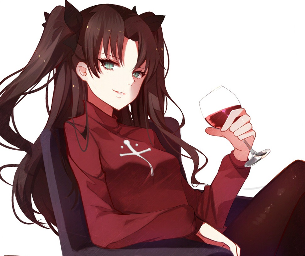 Tohsaka Rin (Fate Stay Night) by Dantegonist on DeviantArt