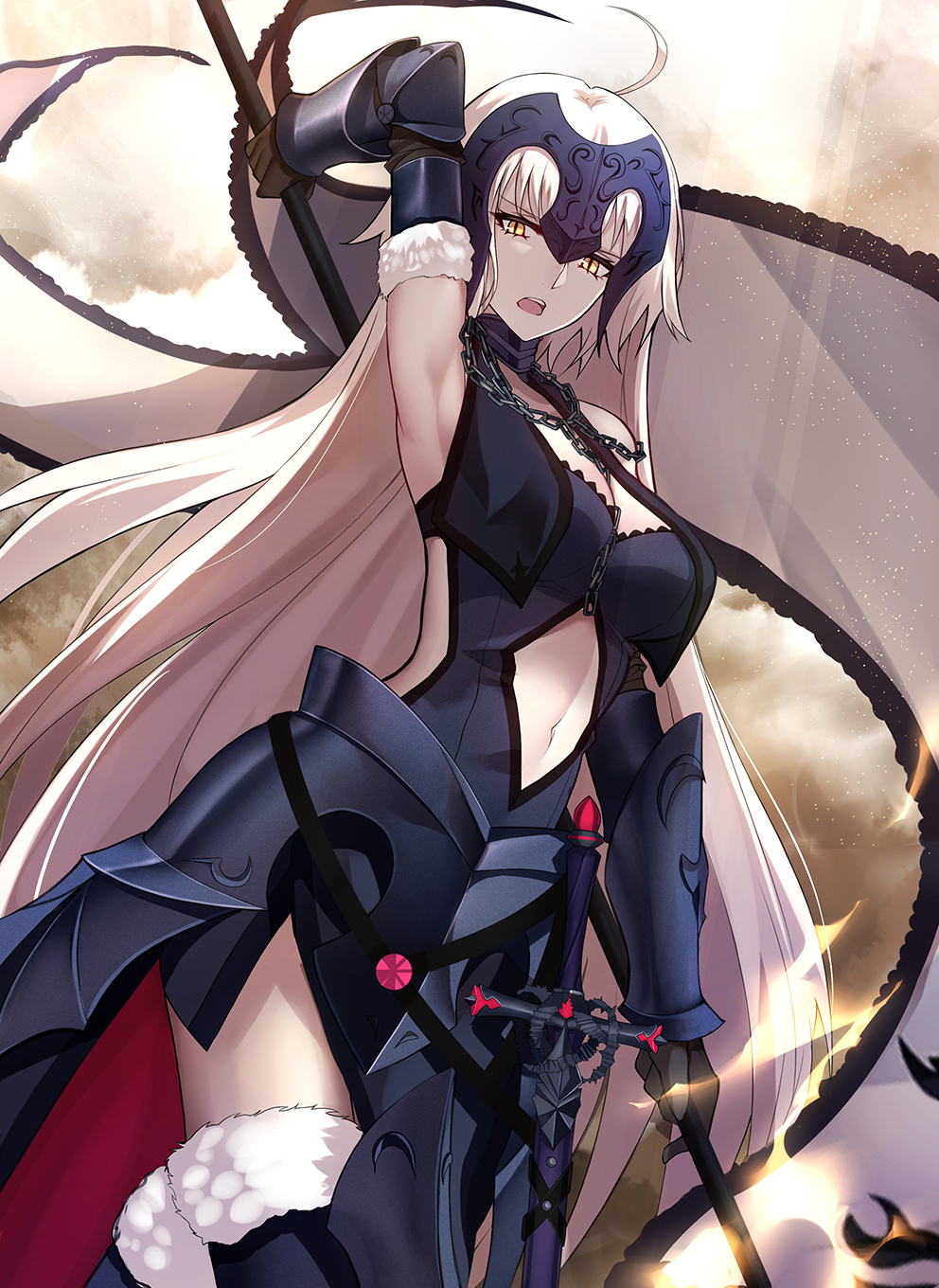 Jeanne D Arc Alter By Danzaza9090 On Deviantart Jeanne D Arc Alter By Danzaza9090 On Deviantart