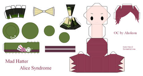 Alice Syndrome Papercraft - Mad Hatter