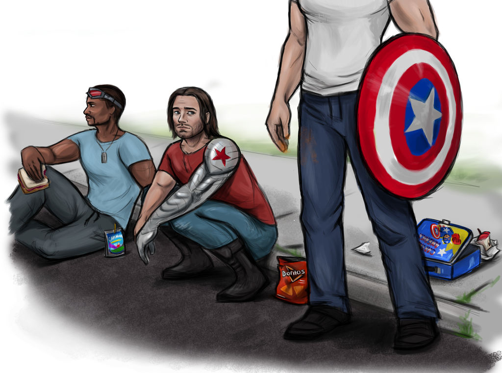 Team Cap snack break