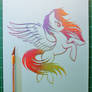 Rainbow Dash PAPER CUTTING