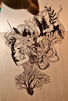 Beating Heart PAPER CUTTING