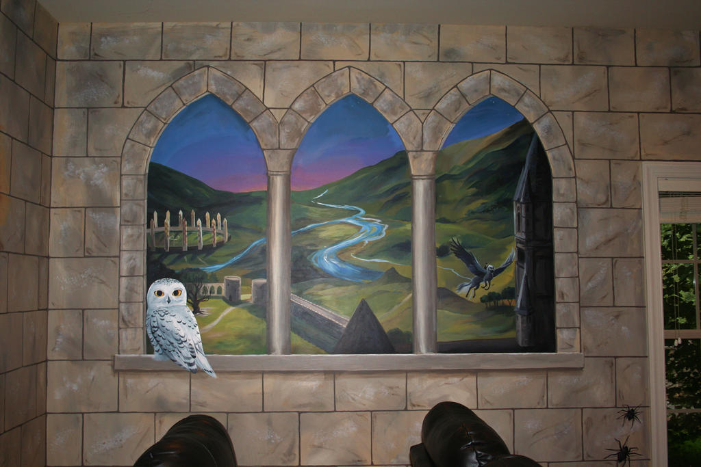 Harry Potter Hogwarts Wallpaper Mural