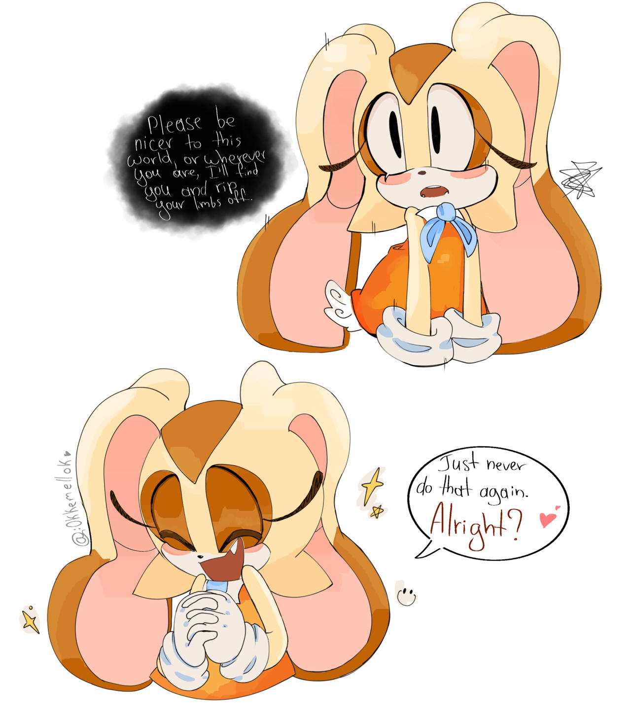 Cream The Rabbit Pip Cream the Rabbit 2024 by Mus1konya on DeviantArt