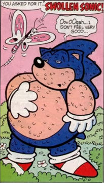 Macy's parade 1993 lineup (iamaboomer version) Fat Sonic the Hedgehog by brown2002 on DeviantArt