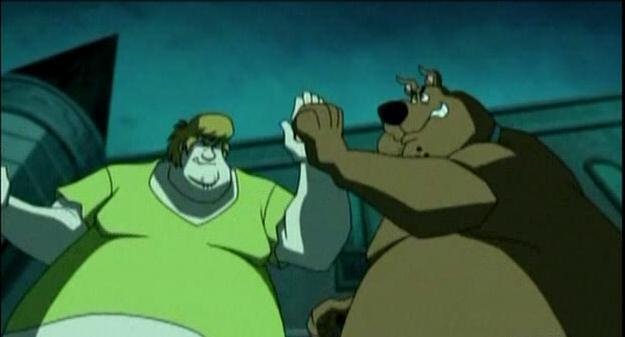 Fat Scooby and Shaggy