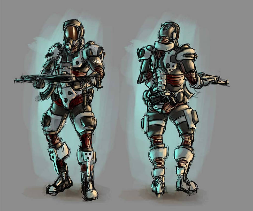 Speed cop concept by sensukosan on DeviantArt