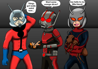 Antman villains by HottubUSA on DeviantArt