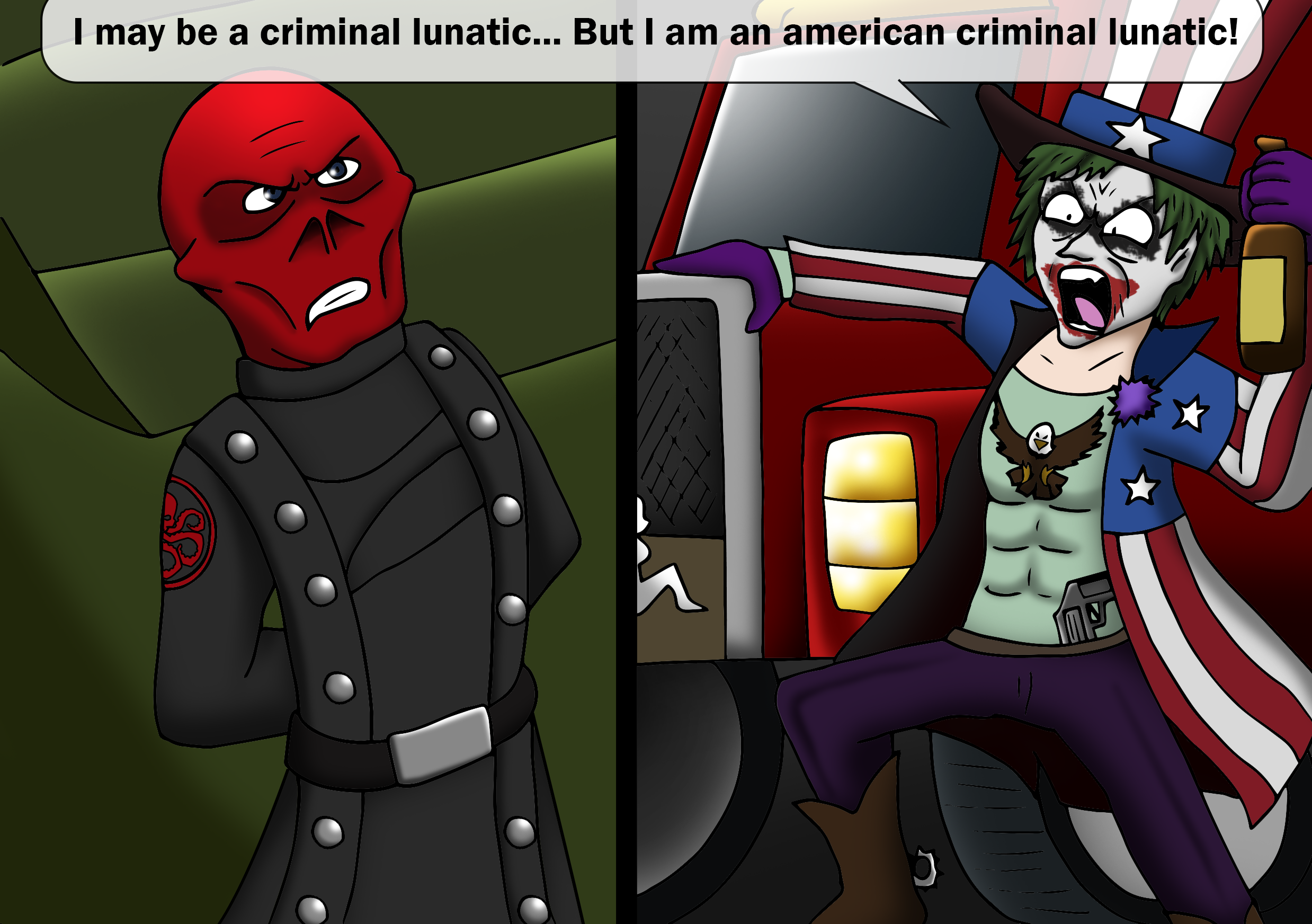 AMERICAN JOKER by HottubUSA on DeviantArt