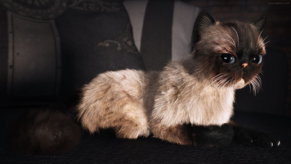 Kitty Couch by JoePingleton