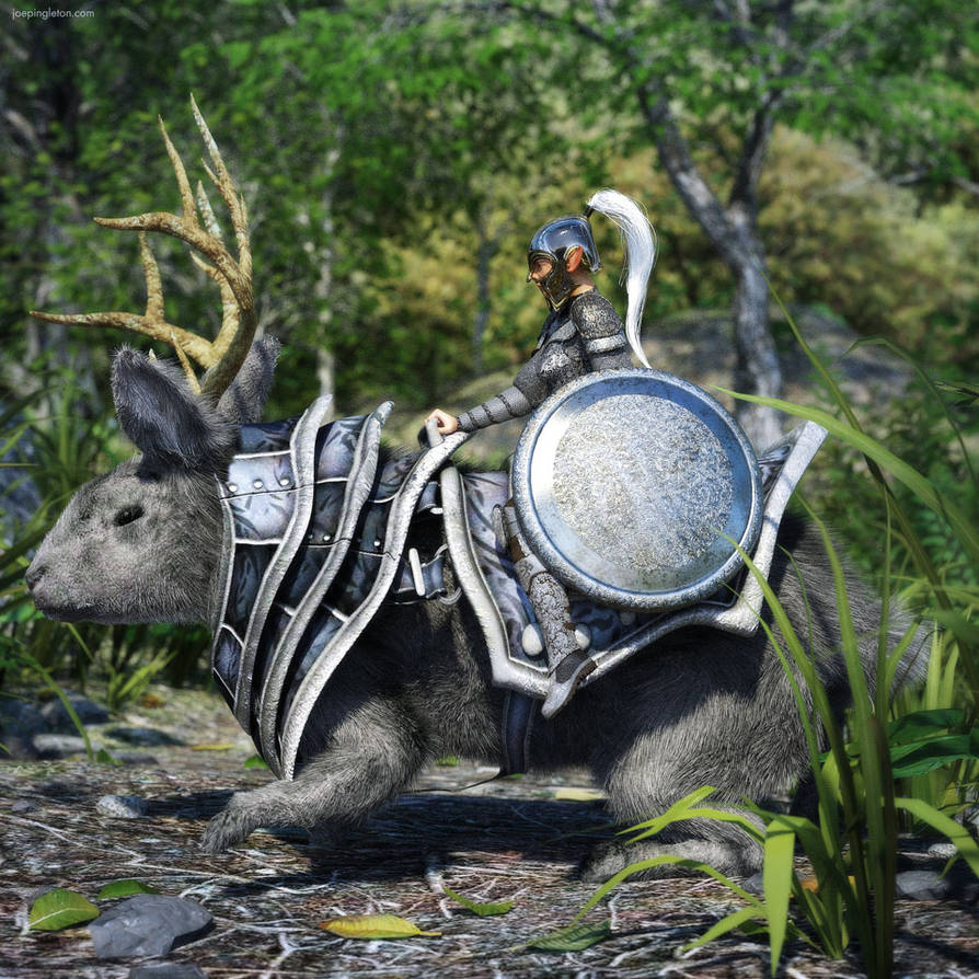 Battle Bunny by JoePingleton
