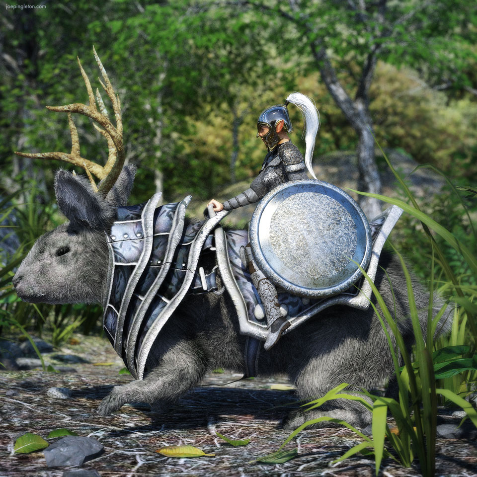 Battle Bunny by JoePingleton