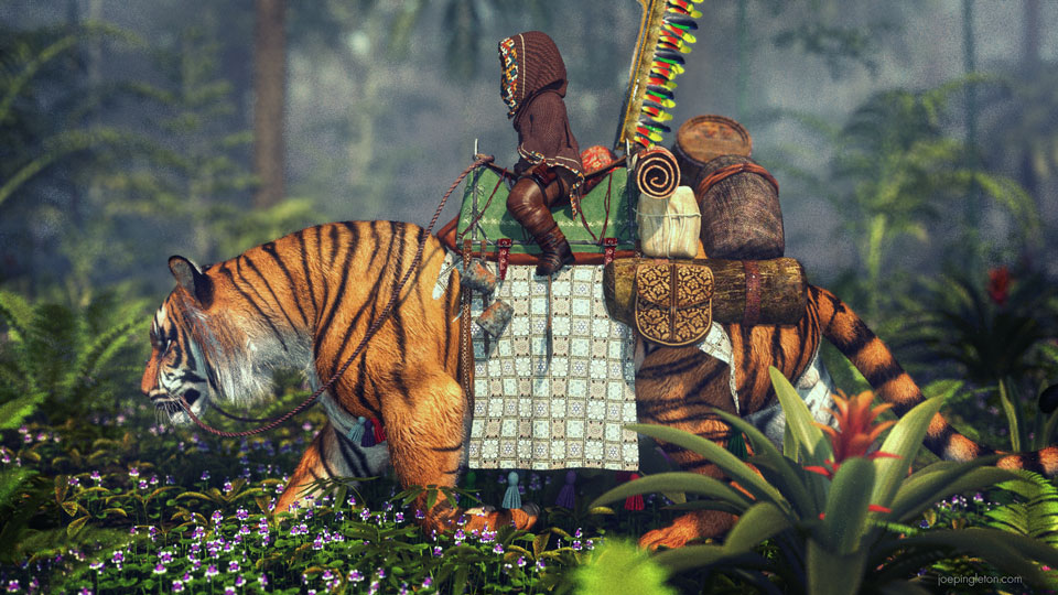 Ride a Tiger by JoePingleton on DeviantArt