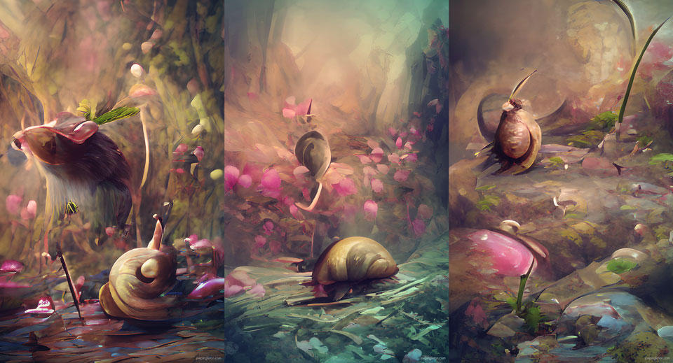 Mouse Riding Snail AI Art: The Mouse and The Snail by JoePingleton on DeviantArt