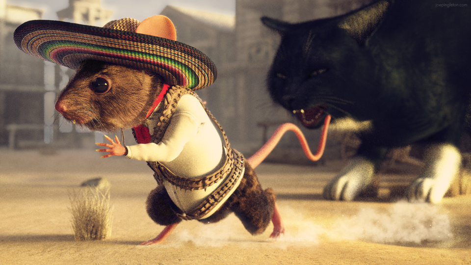 Fat Rapping Mouse The Fastest Mouse in all Mexico by JoePingleton on DeviantArt