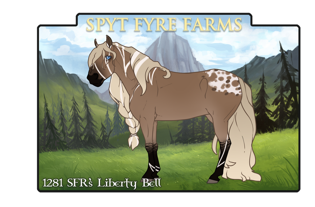 1281 SFR's Liberty Bell by SpytFyre-Ranch