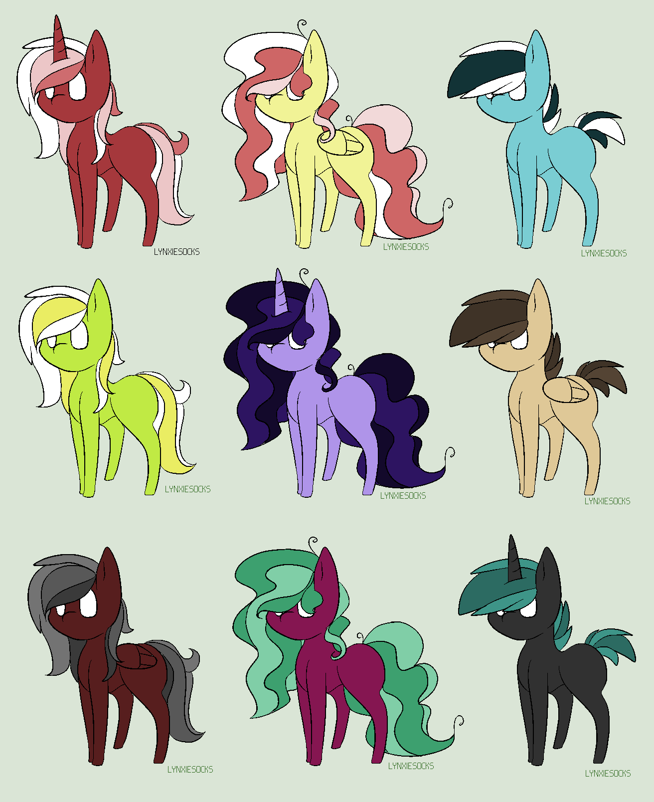 Free Pony Adoptables -CLOSED-