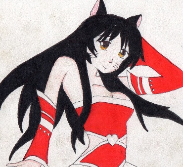 Ahri version anime