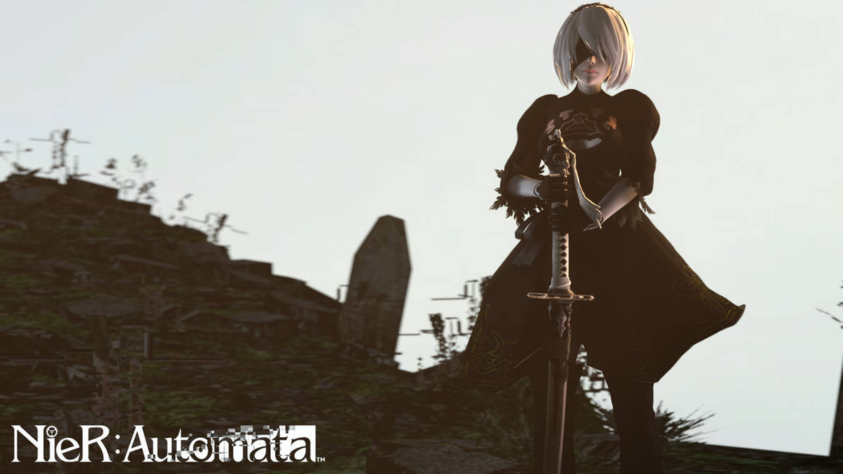 Angry 2b 2B Poster by McChris1 on DeviantArt