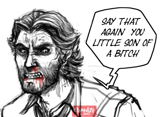 Bigby Isn`t very happy