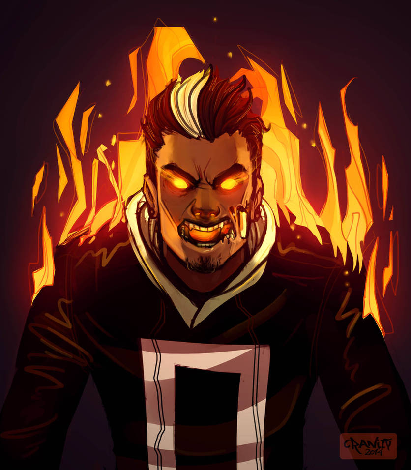 All New ghost Rider- Robbie Reyes by Cranity on DeviantArt