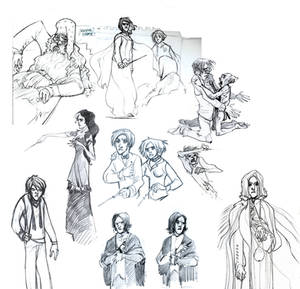 Potter sketches