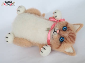 Needle Felted Kitty