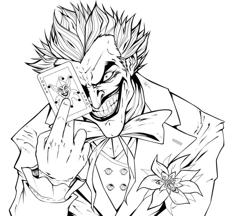 The Joker - Lineart