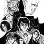 Harry Potter Lineart