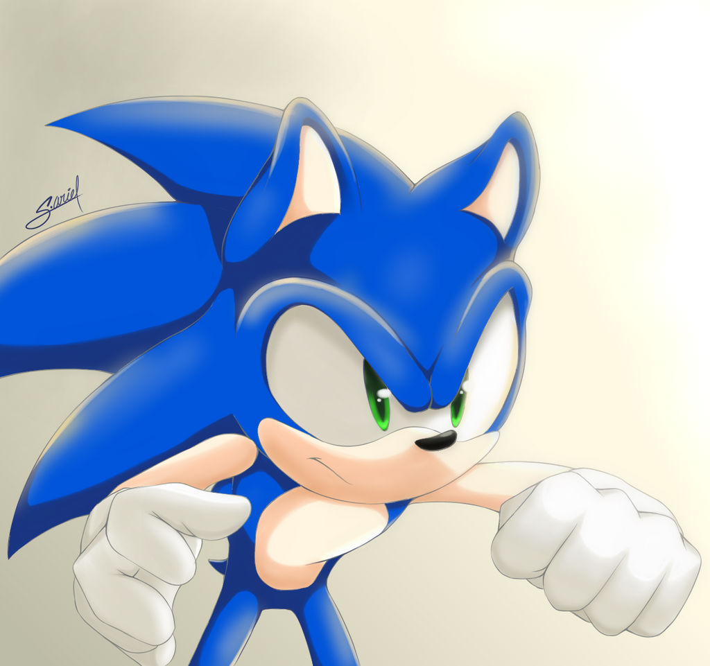 Sonic The Hedgehog [Fan Art] by Sonik-Ariel on DeviantArt