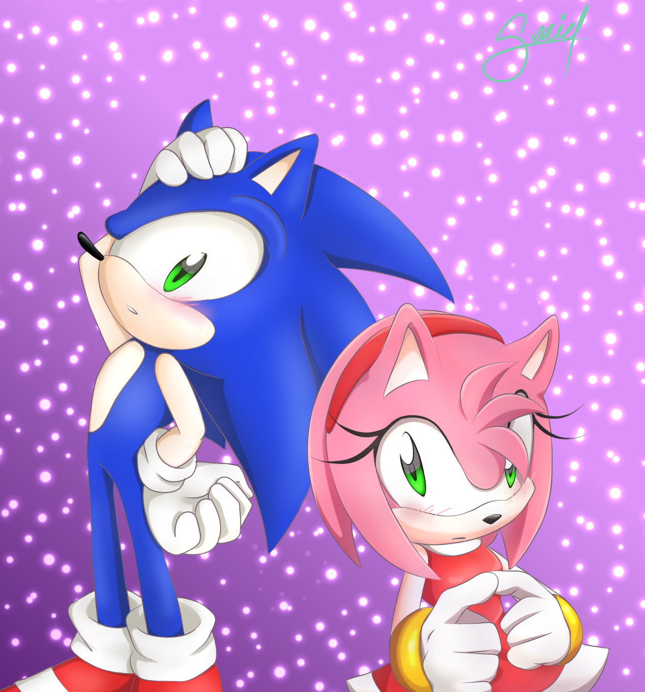 SonAmy Boom (fanart) by NikuuWe on DeviantArt