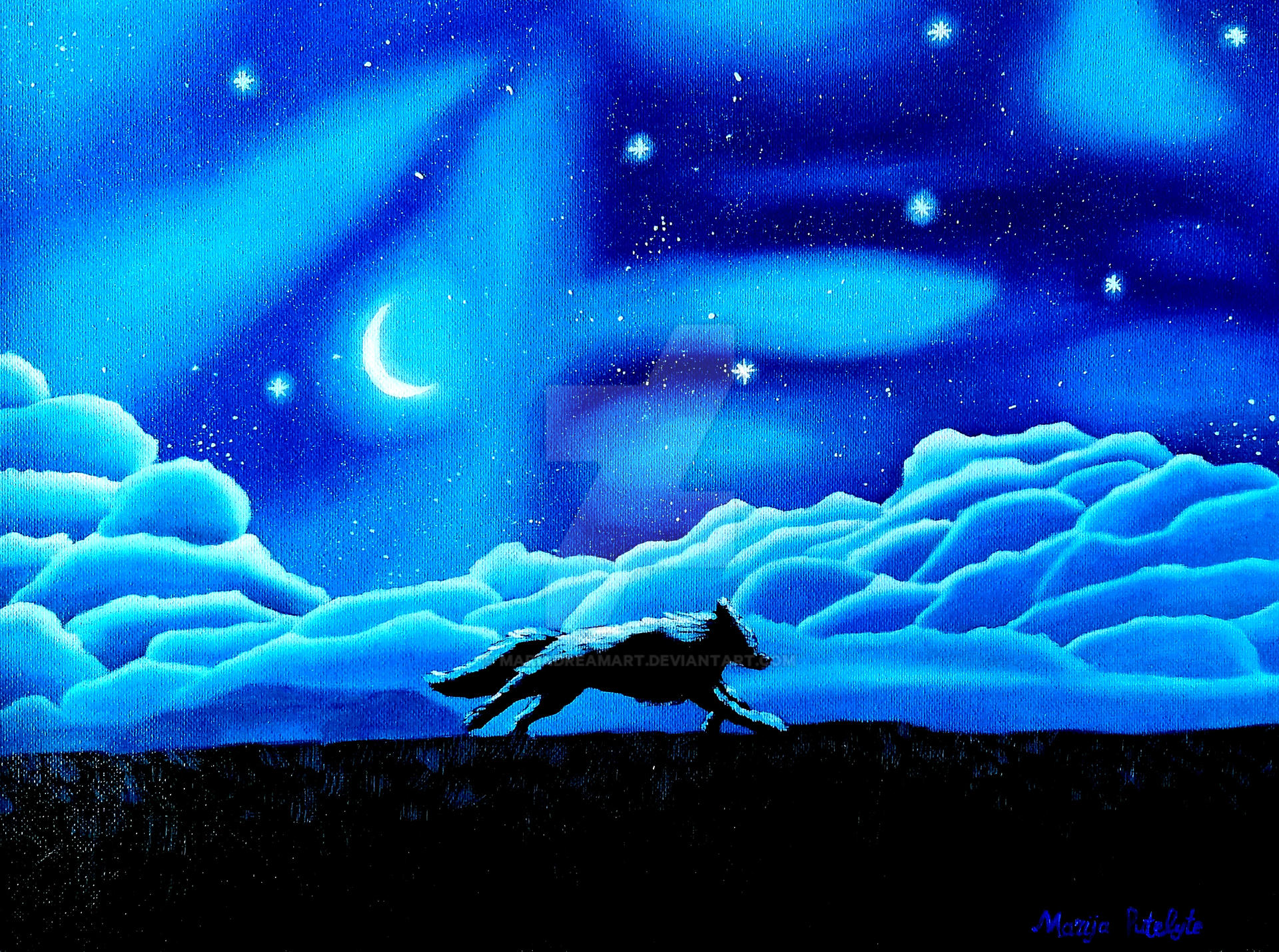 Wolf By Mariadreamart On DeviantArt