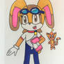 Cream the Rabbit as Coco Bandicoot (Wishlist)