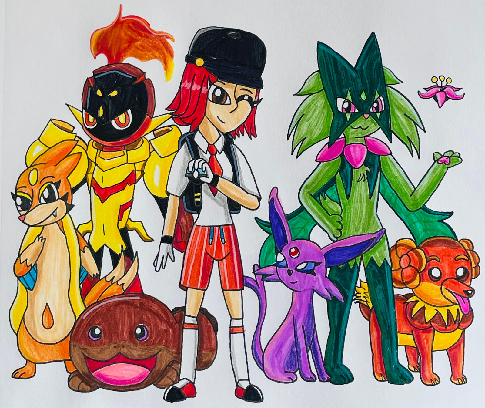My NEXT Pokemon Scarlet Team by SailorMajora on DeviantArt