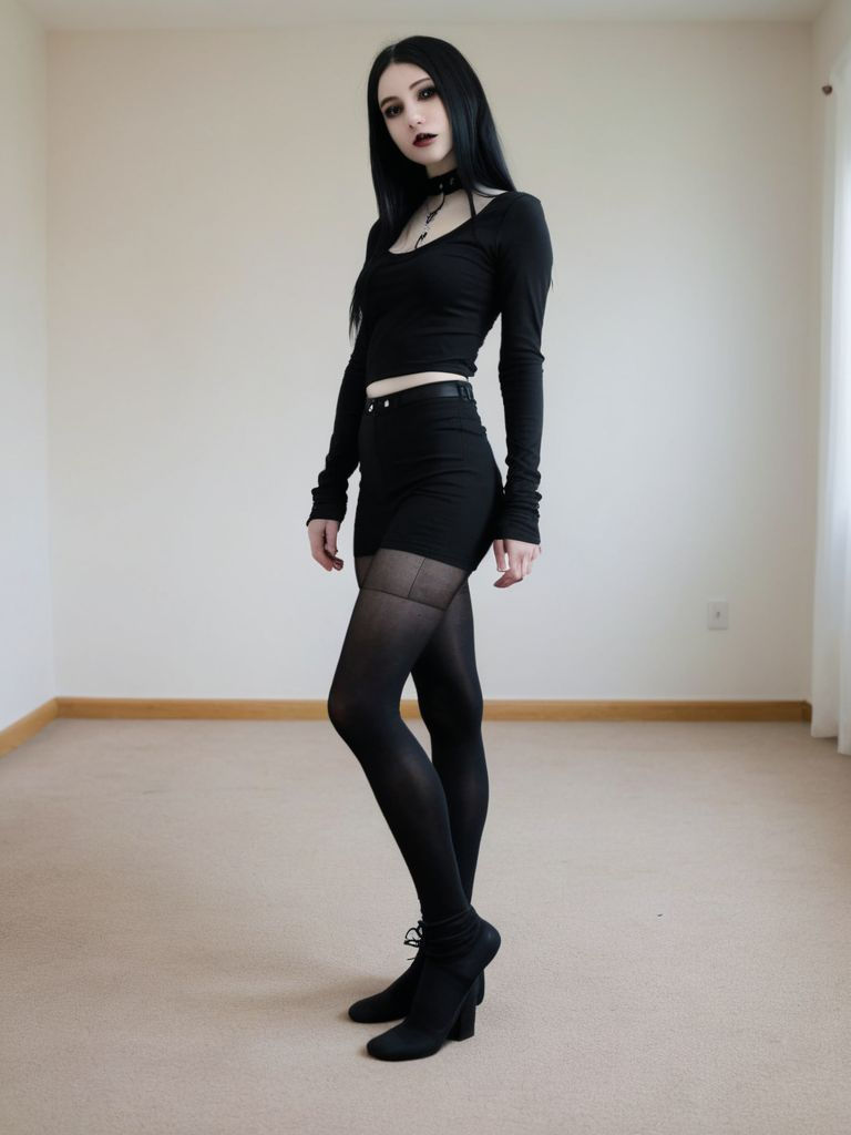 Skinny Goth Girl Posing By Deviantwire On DeviantArt skinny-goth-girl-posing-by-deviantwire-on-deviantart