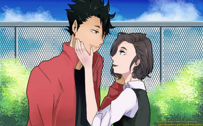 HQ!!- Kuroo and Michiko