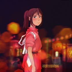 Screenshot Redraw - Spirited Away