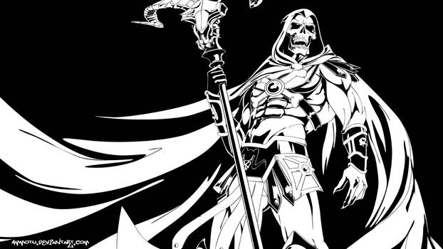 Skeletor lineArt