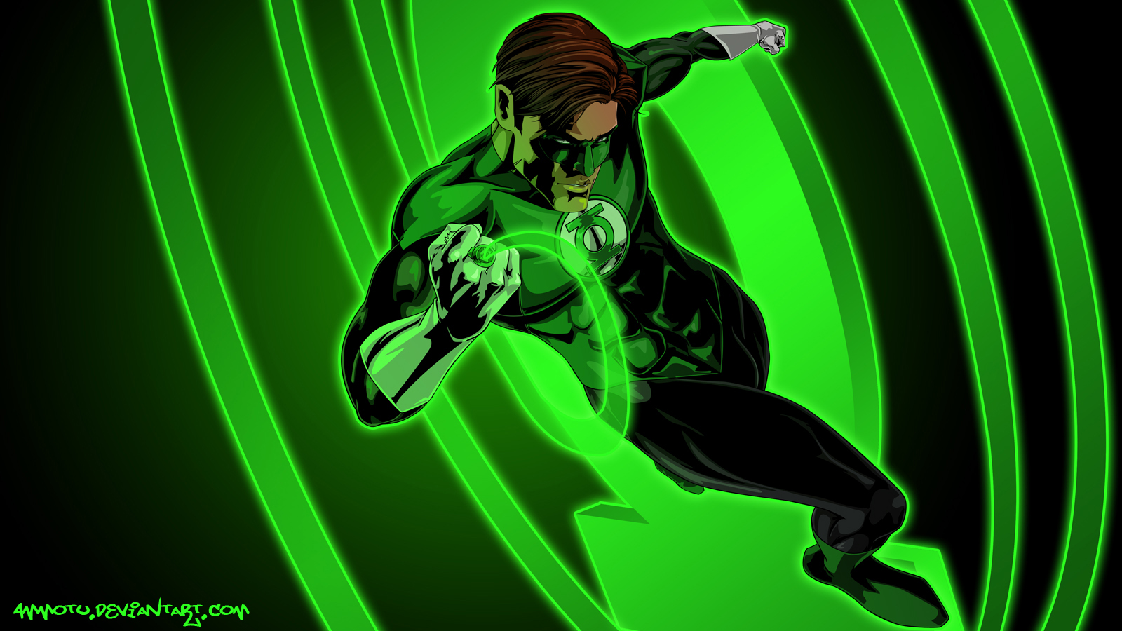 Green Lantern by Ammotu