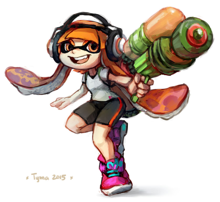 Splatoon Figure Deviantart Splatoon! by Tymkiev on DeviantArt