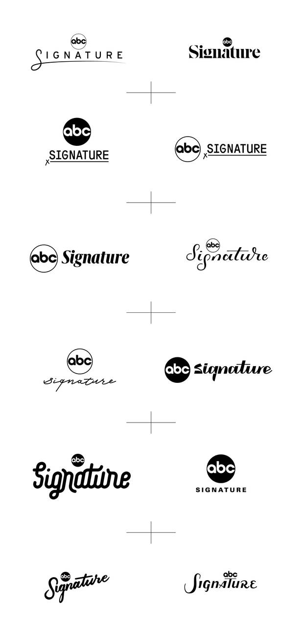 ABC Signature (2020) rare logo concepts by OrbitCruz28 on DeviantArt