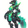 [SOLD] Robotic Green Fox