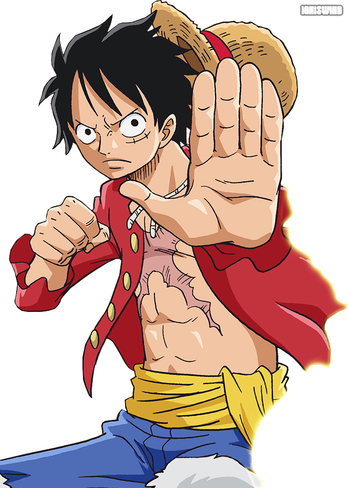 OP - Luffy Render by xSaiyan on DeviantArt