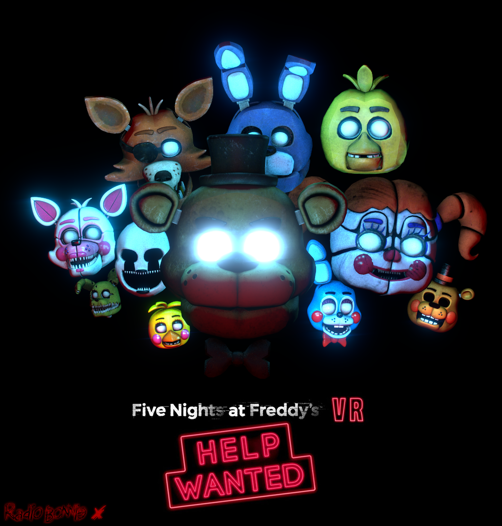 mirakel Bestemt brænde Five Nights at Freddy's VR Help Wanted by RadioBonnieX on DeviantArt